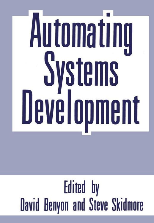 Produktbild: Automating Systems Development