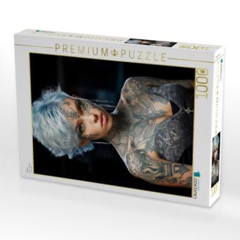 Produktbild: CALVENDO Puzzle Tattoos | 1000 Teile Lege-Gr&ouml;&szlig;e 64x48cm Foto-Puzzle f&uuml;r gl&uuml;ckliche Stunden