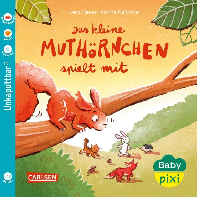 Produktbild: Baby Pixi (unkaputtbar) 177: Das kleine Muth&ouml;rnchen spielt mit