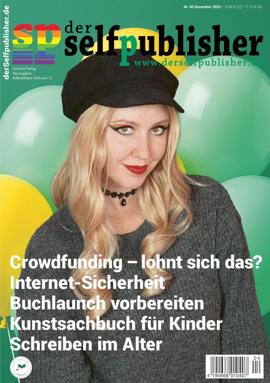 Produktbild: Der selfpublisher 4-2025, Heft 40, Dezember 2025