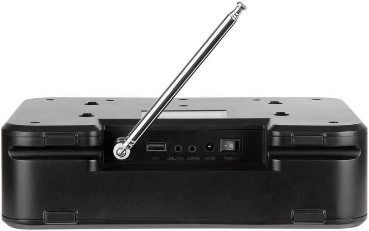 Produktbild: Imperial DABMAN i460 (sw) Internet K&uuml;chenradio Internet, DAB+, UKW, FM Bluetooth&reg;, Internetradio, UKW, USB, WLAN, Notfallradio