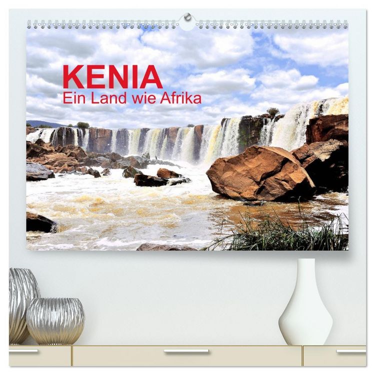 Produktbild: Kenia - Ein Land wie Afrika (hochwertiger Premium Wandkalender 2026 DIN A2 quer), Kunstdruck in Hochglanz