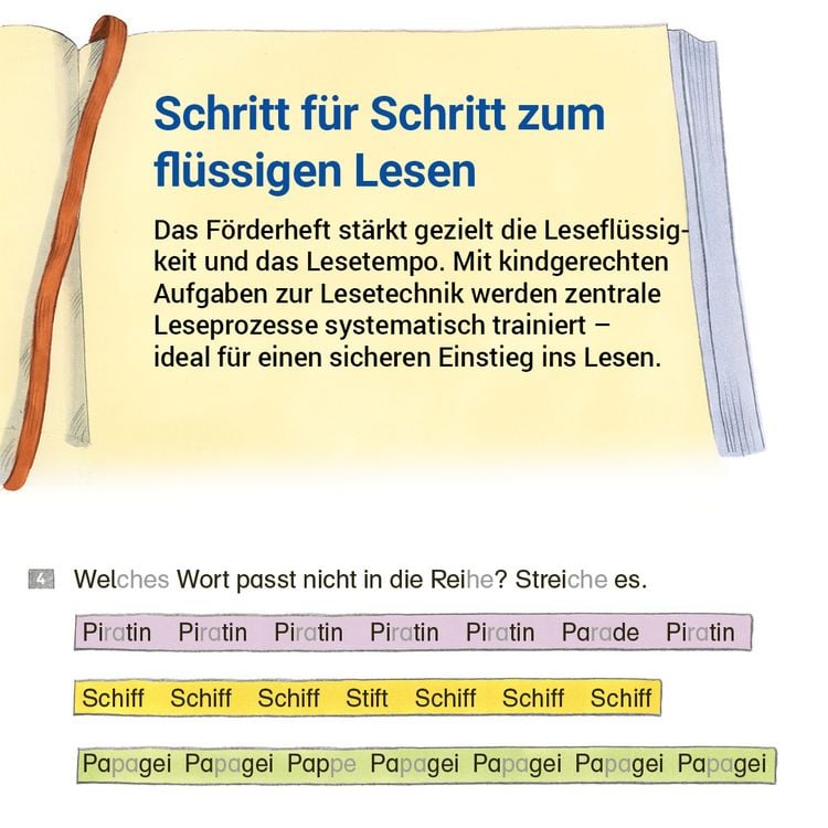 Produktbild: Das F&ouml;rderheft Lesen 2