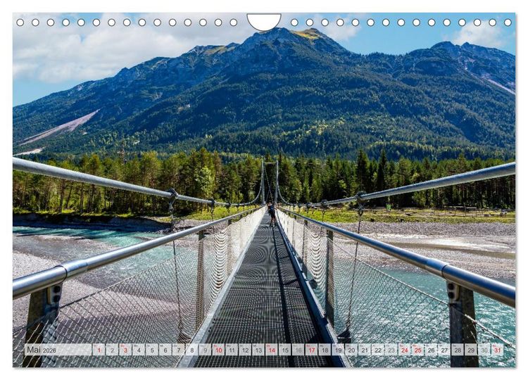 Produktbild: Urlaub im Tannheimer Tal (Wandkalender 2026 DIN A4 quer), CALVENDO Monatskalender