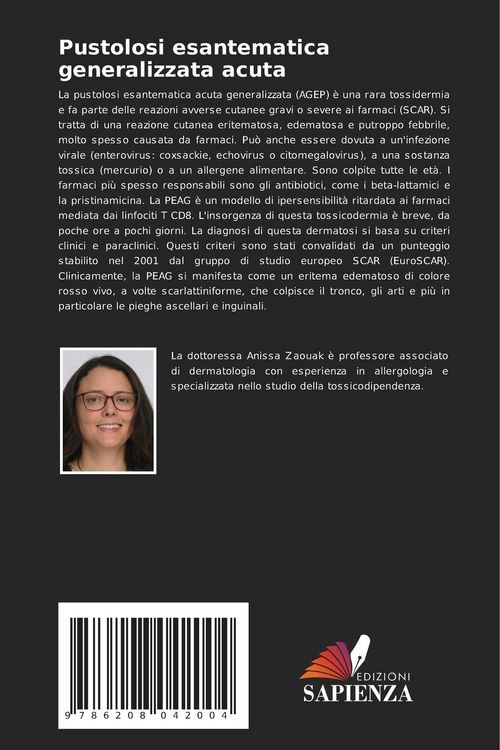 Produktbild: Pustolosi esantematica generalizzata acuta