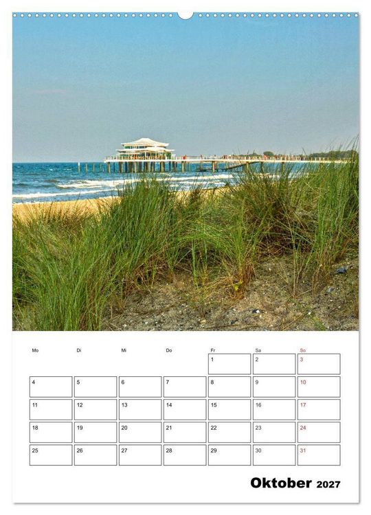 Produktbild: Ostsee. Urlaubsfeeling pur (hochwertiger Premium Wandkalender 2027 DIN A2 hoch), Kunstdruck in Hochglanz