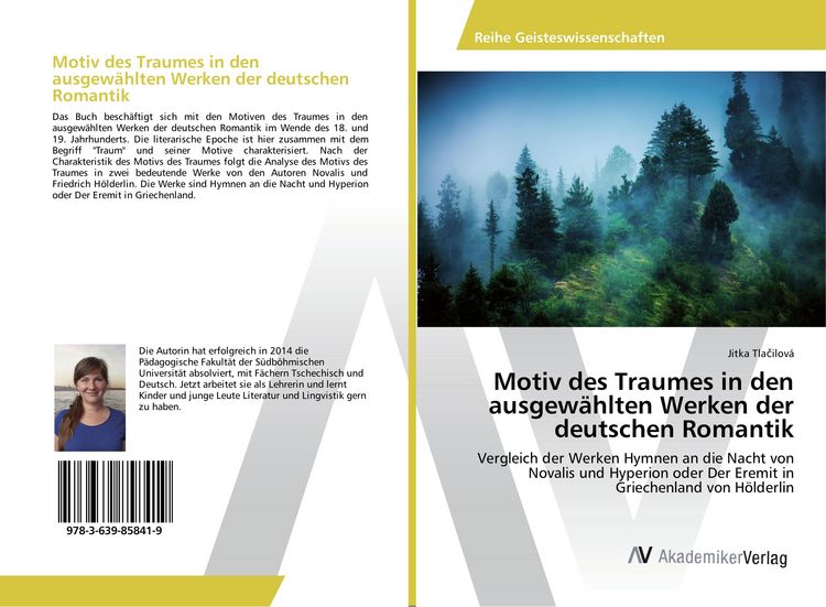 Produktbild: Motiv des Traumes in den ausgew&auml;hlten Werken der deutschen Romantik