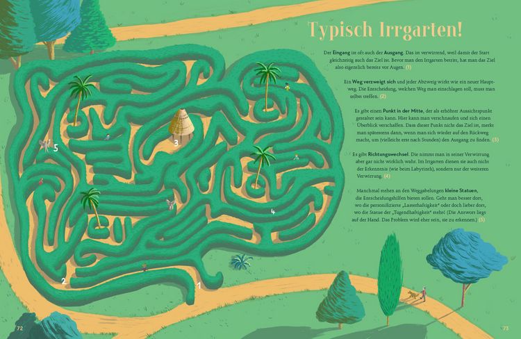 Produktbild: Das Buch der Labyrinthe und Irrg&auml;rten