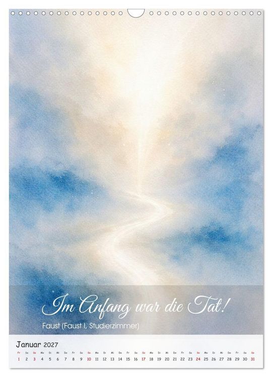 Produktbild: Vom Suchen und Werden (Wandkalender 2027 DIN A3 hoch), CALVENDO Monatskalender