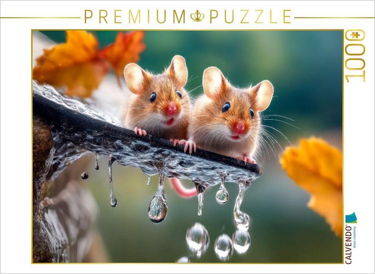 Produktbild: CALVENDO Puzzle Oooh - ganz sch&ouml;n rutschig | 1000 Teile Lege-Gr&ouml;&szlig;e 64x48cm Foto-Puzzle f&uuml;r gl&uuml;ckliche Stunden
