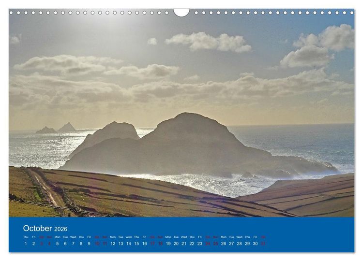 Produktbild: Skellig Coast (Wall Calendar 2026 DIN A3 landscape), CALVENDO 12 Month Wall Calendar