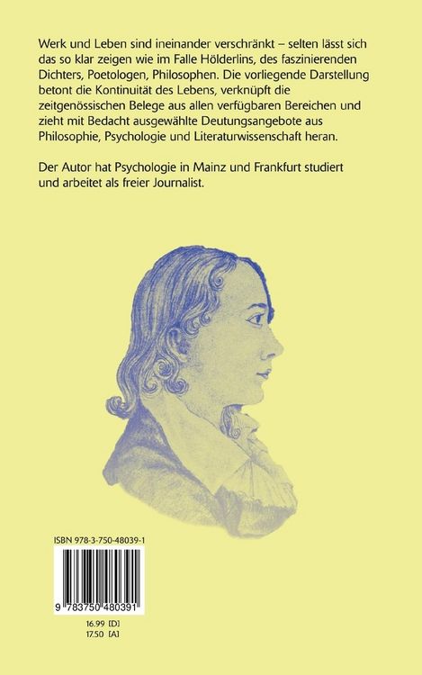 Produktbild: H&ouml;lderlin Leben und Werk