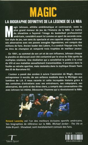 Produktbild: Magic : la vie de Earvin Magic Johnson