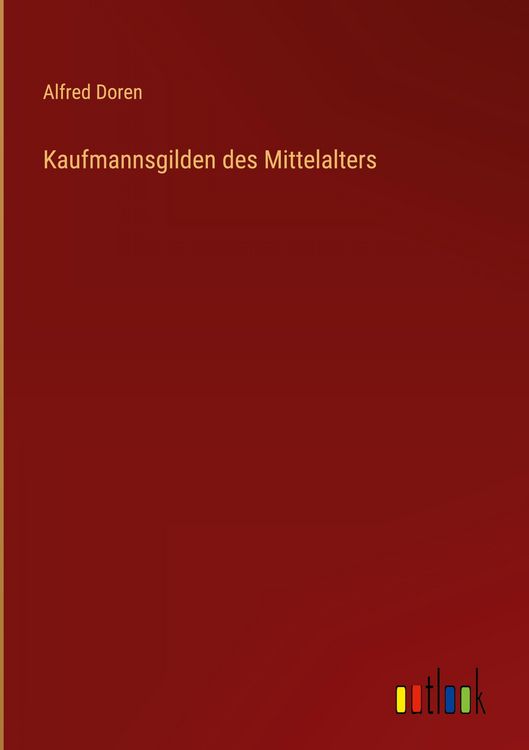 Produktbild: Kaufmannsgilden des Mittelalters