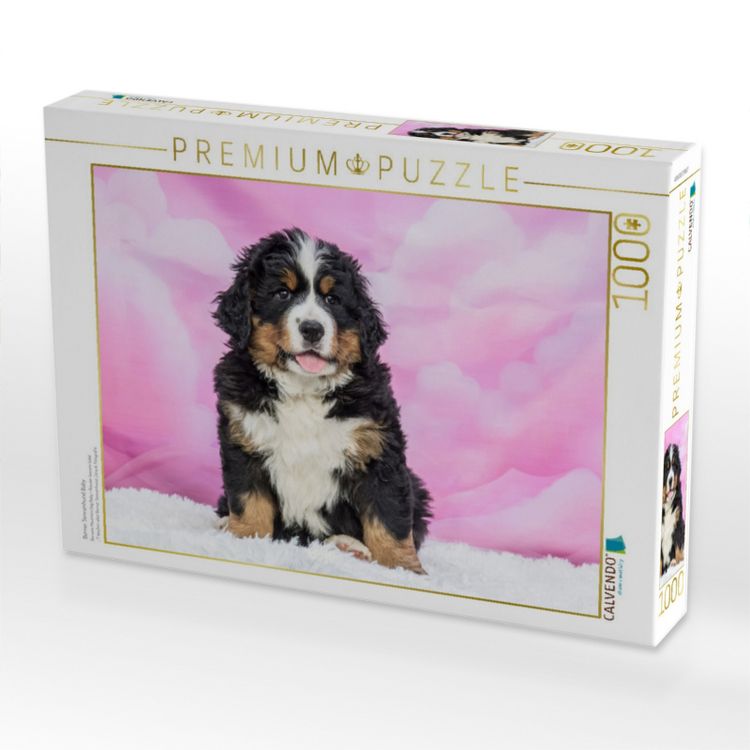 Produktbild: CALVENDO Puzzle Berner Sennenhund Baby | 1000 Teile Lege-Gr&ouml;&szlig;e 64x48cm Foto-Puzzle f&uuml;r gl&uuml;ckliche Stunden