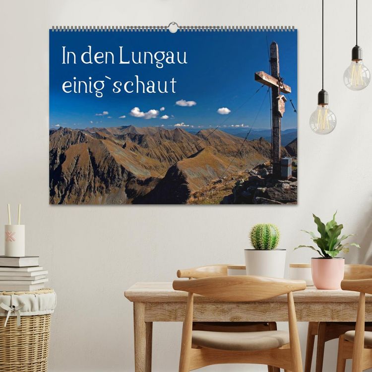 Produktbild: In den Lungau einig`schaut (Wandkalender 2026 DIN A2 quer), CALVENDO Monatskalender