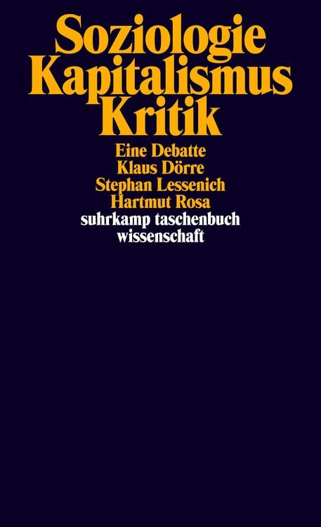 Produktbild: Soziologie - Kapitalismus - Kritik