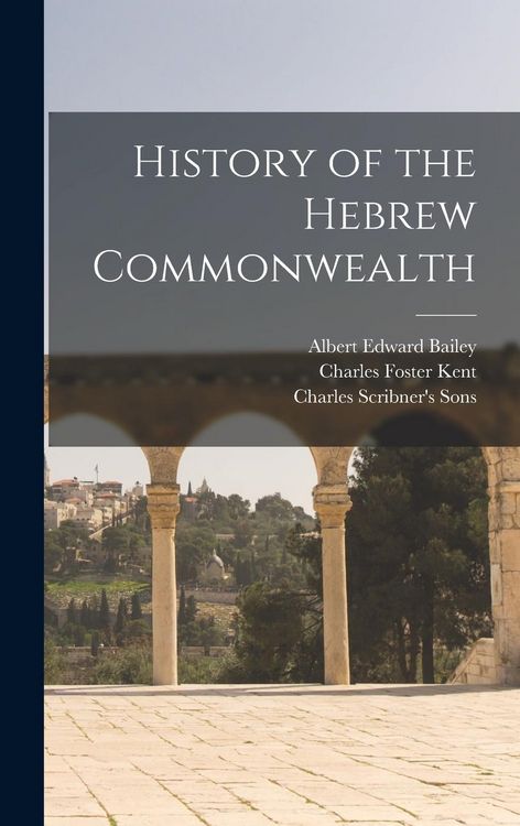 Produktbild: History of the Hebrew Commonwealth