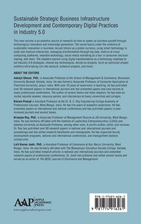 Produktbild: Sustainable Strategic Business Infrastructure Development and Contemporary Digital Practices in Industry 5.0