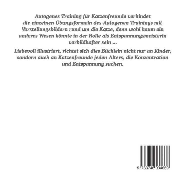 Produktbild: Autogenes Training f&uuml;r Katzenfreunde