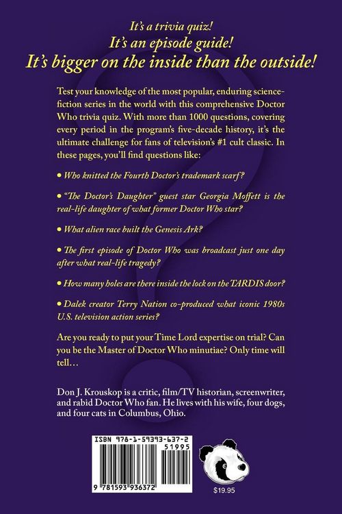 Produktbild: The Wibbly-Wobbly, Timey-Wimey Trivia Quiz