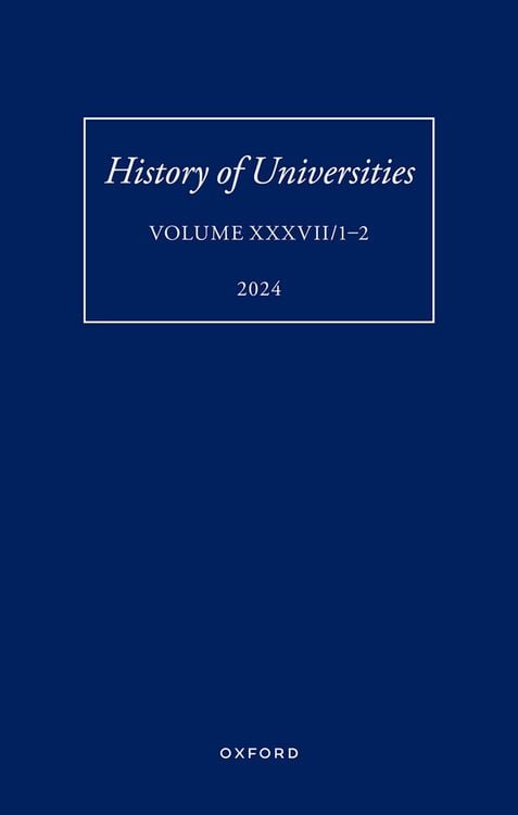 Produktbild: History of Universities: Volume XXXVII/1-2