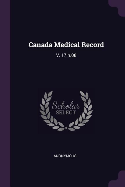 Produktbild: Canada Medical Record