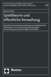 Produktbild: Spieltheorie und &ouml;ffentliche Verwaltung