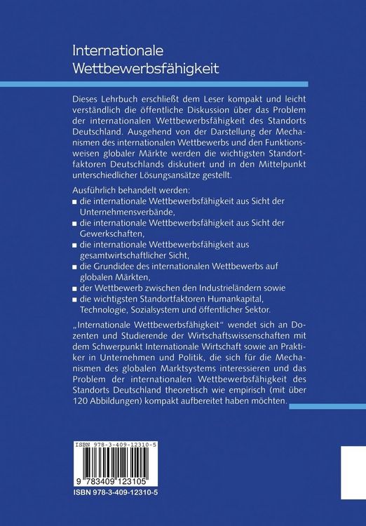 Produktbild: Internationale Wettbewerbsf&auml;higkeit