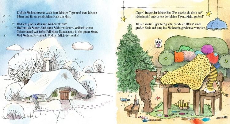Produktbild: Nach einer Figurenwelt von Janosch. Endlich Weihnachten (und die falschen Geschenke)