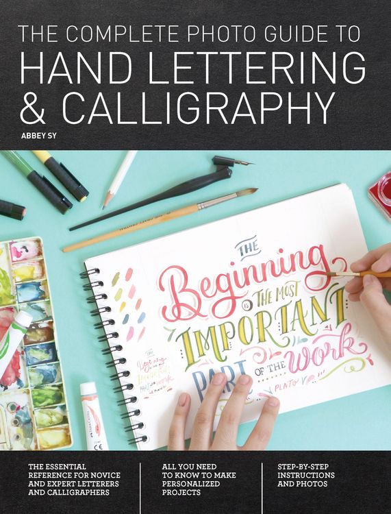 Produktbild: Complete Photo Guide to Hand Lettering and Calligraphy