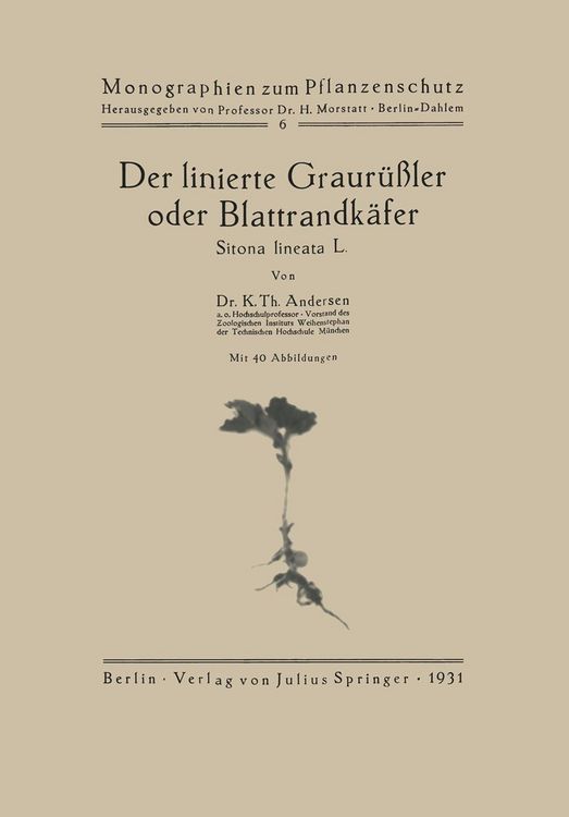 Produktbild: Der linierte Graur&uuml;&szlig;ler oder Blattrandk&auml;fer