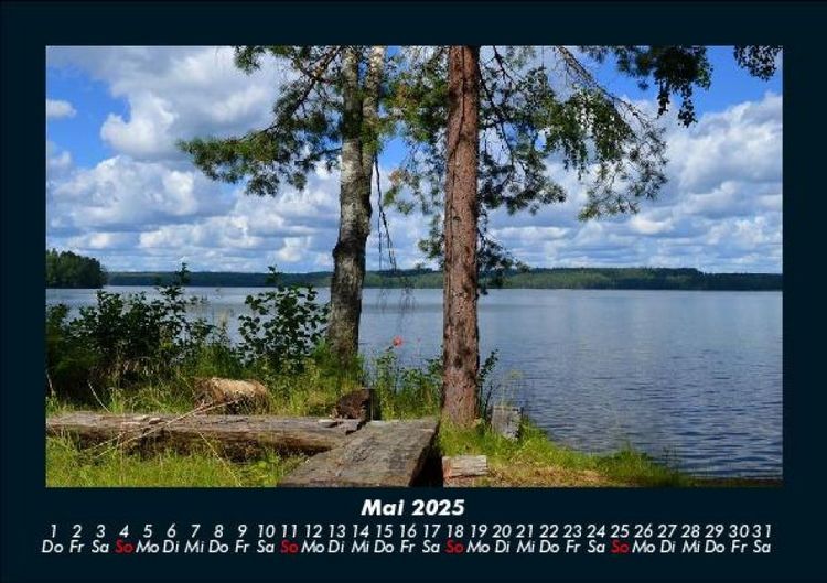 Produktbild: Seeblick 2025 Fotokalender DIN A5