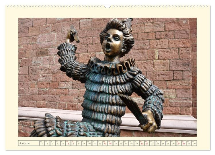 Produktbild: Mainz im Detail - Ungew&ouml;hnliche Stadtansichten (hochwertiger Premium Wandkalender 2026 DIN A2 quer), Kunstdruck in Hochglanz