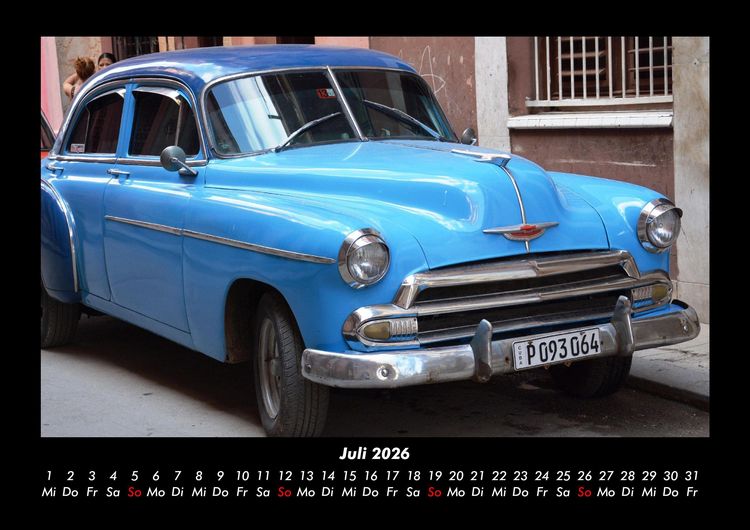 Produktbild: Welt der Oldtimer 2026 Fotokalender DIN A3