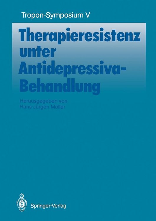 Produktbild: Therapieresistenz unter Antidepressiva-Behandlung