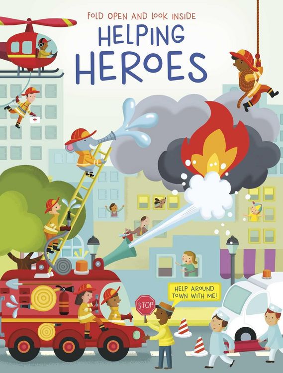 Produktbild: Fold Open and Look Inside - Helping Heroes