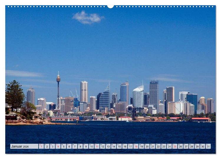 Produktbild: SYDNEY Australiens Traummetropole (Wandkalender 2026 DIN A2 quer), CALVENDO Monatskalender