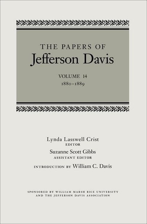 Produktbild: The Papers of Jefferson Davis