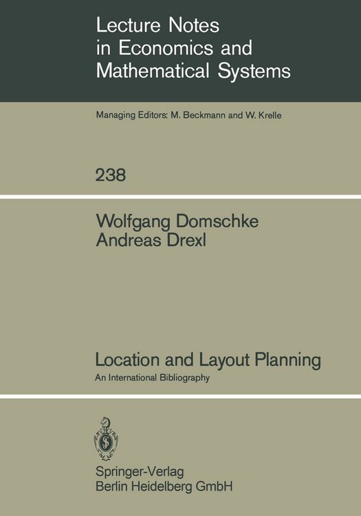 Produktbild: Location and Layout Planning