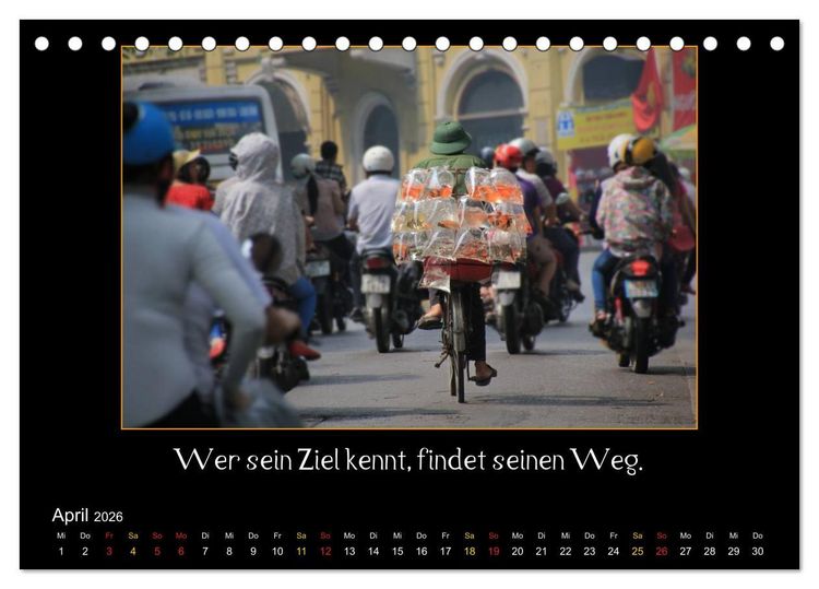 Produktbild: Faszination S&uuml;dostasien (Tischkalender 2026 DIN A5 quer), CALVENDO Monatskalender
