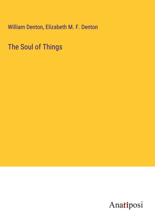 Produktbild: The Soul of Things