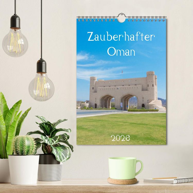 Produktbild: Zauberhafter Oman (Wandkalender 2026 DIN A4 hoch), CALVENDO Monatskalender