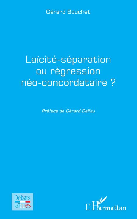 Produktbild: Laicite-separation ou regression neo-concordataire ?