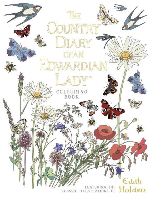 Produktbild: The Country Diary of an Edwardian Lady Colouring Book