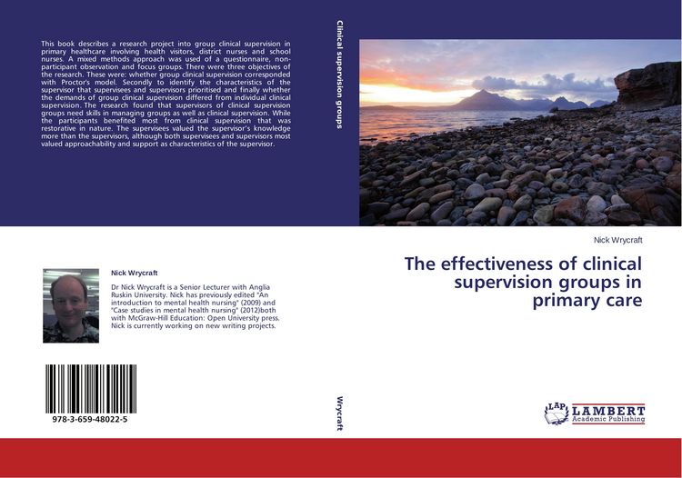 Produktbild: The effectiveness of clinical supervision groups in primary care