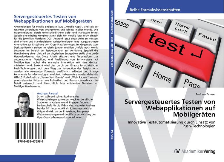 Produktbild: Servergesteuertes Testen von Webapplikationen auf Mobilger&auml;ten