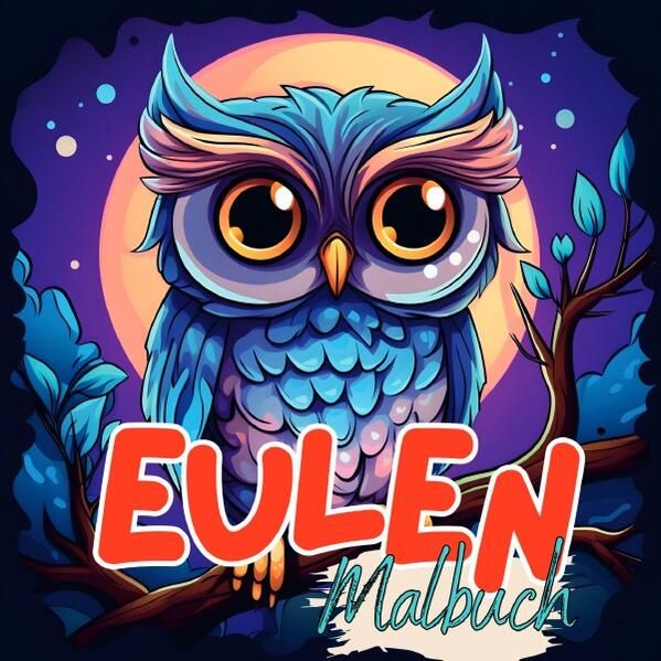 Produktbild: Malbuch Tiere / Malbuch Eule