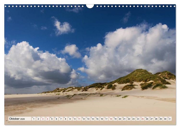 Produktbild: Nordseeinsel Amrum (Wandkalender 2026 DIN A3 quer), CALVENDO Monatskalender