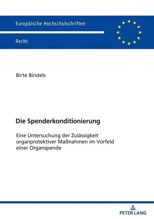 Produktbild: Die Spenderkonditionierung